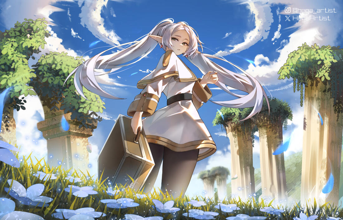 Full fledged illustration with background